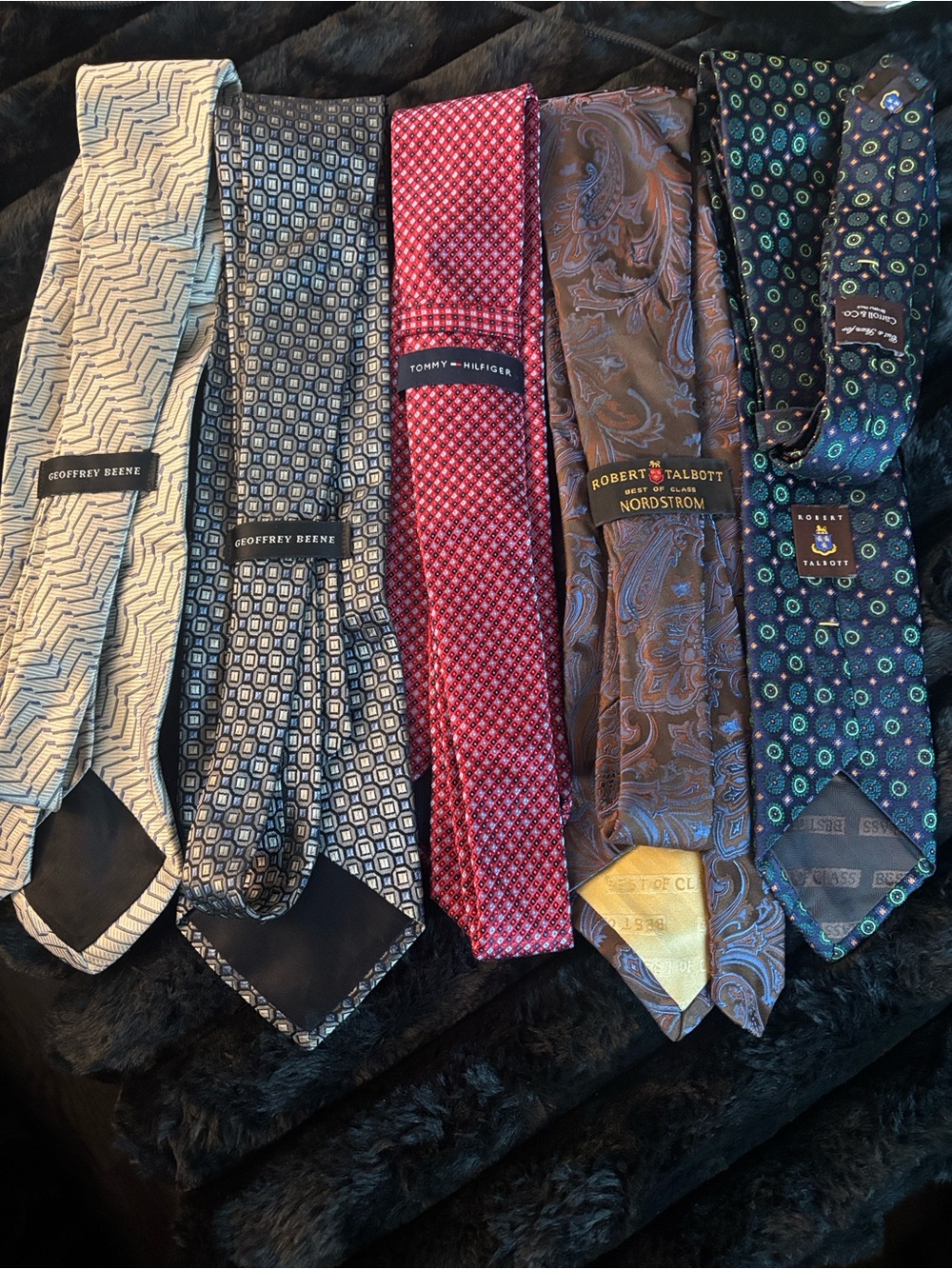 Set of 5 Designer Ties